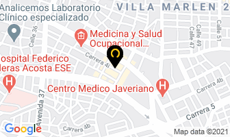 Mapa de Restaurante Frances en Ibagué
