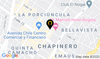 Mapa de Restaurante Fulanitos 73 en Bogotá D.C
