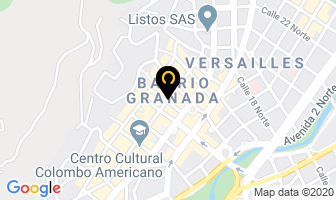 Mapa de Restaurante Granada Faró en Cali