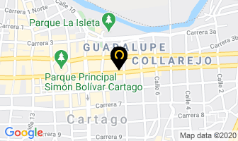 Mapa de Restaurante Great Pollo en Cartago