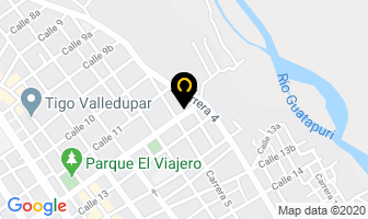 Mapa de Restaurante Harly Sason en Valledupar