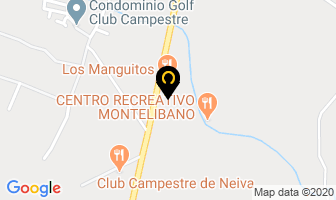 Mapa de Restaurante Hotel Los Manguitos en Rivera