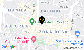 Mapa de Restaurante Il Paradiso en Medellín