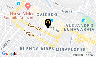 Mapa de Restaurante Imperio Oriental en Medellín