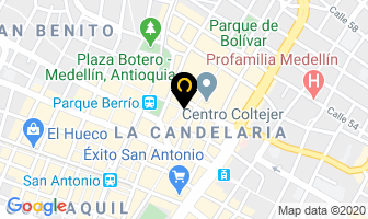Mapa de Restaurante Industrial Arango en Medellín