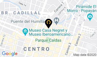 Mapa de Restaurante Jengibre en Popayán