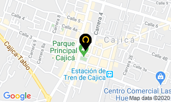 Mapa de Restaurante Jica en Cajicá