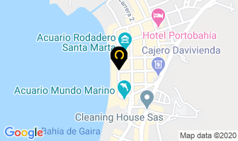 Mapa de Restaurante Karey en Santa Marta