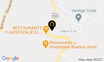 Mapa de Restaurante La Aldea De Mateo en Socorro