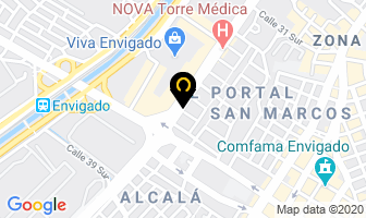 Mapa de Restaurante La Bahía en Envigado