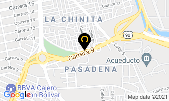 Mapa de Restaurante La Chispa Roja en Barranquilla
