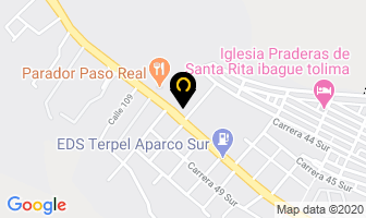 Mapa de Restaurante La Comarca en Ibagué