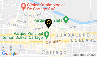 Mapa de Restaurante La Estrella en Cartago