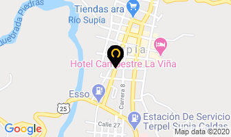 Mapa de Restaurante La Fogata en Supía
