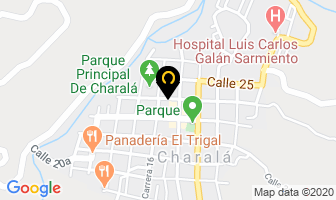 Mapa de Restaurante La Palma en Charala