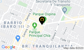 Mapa de Restaurante La Quinta Colonial en Chía