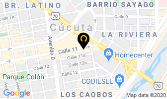 Mapa de Restaurante Las Guacas en Cúcuta