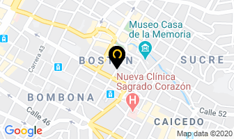 Mapa de Restaurante Las Marias en Medellín