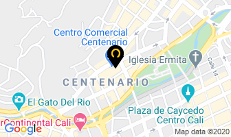 Mapa de Restaurante Le Bistro París en Cali