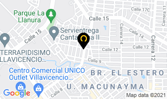 Mapa de Restaurante León en Villavicencio
