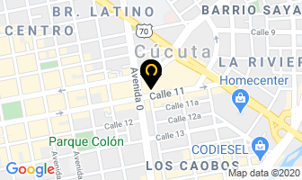 Mapa de Restaurante Los Arrieros en Cúcuta