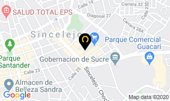 Mapa de Restaurante Los Robles en Sincelejo