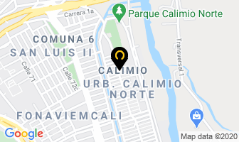 Mapa de Restaurante Louis Casa De Eventos en Cali