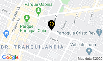 Mapa de Restaurante Lulu en Chía