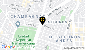 Mapa de Restaurante Mamá Inés en Cali