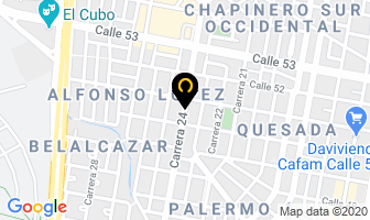 Mapa de Restaurante Manq'a & Cho en Bogotá D.C
