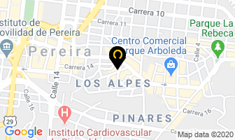 Mapa de Restaurante María La Mexicana en Pereira