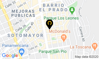 Mapa de Restaurante Matogrosso en Bucaramanga