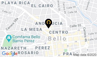 Mapa de Restaurante Meldgo en Bello