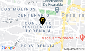 Mapa de Restaurante Mi Pequeño Refugio en Pereira