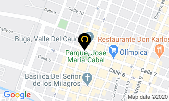 Mapa de Restaurante Mi Rinconcito Criollo en Buga
