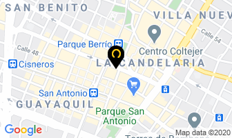 Mapa de Restaurante Mulata Criolla en Medellín