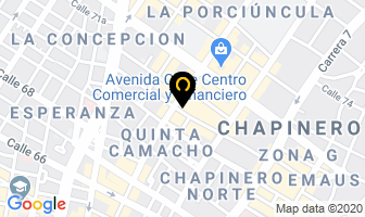 Mapa de Restaurante Nidos Ltda. en Bogotá D.C