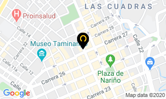 Mapa de Restaurante Nuevo Bachué en Pasto
