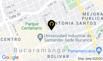 Mapa de Restaurante Nutrimos en Bucaramanga