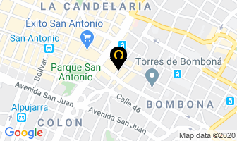 Mapa de Restaurante Oriental Express en Medellín