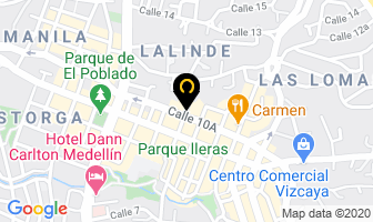 Mapa de Restaurante Orzo S.a. en Medellín