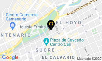 Mapa de Restaurante Ostra La Trece en Cali