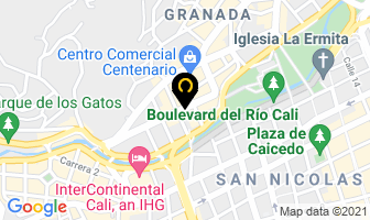 Mapa de Restaurante Pachito en Cali