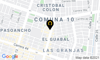 Mapa de Restaurante Palo Sabor en Cali