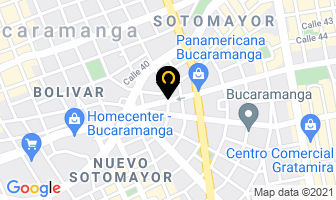 Mapa de Restaurante Pancha en Bucaramanga