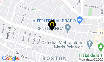 Mapa de Restaurante Picasso en Barranquilla