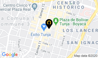 Mapa de Restaurante Pizza Nostra en Tunja
