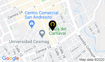 Mapa de Restaurante Pollo Listo en Pasto