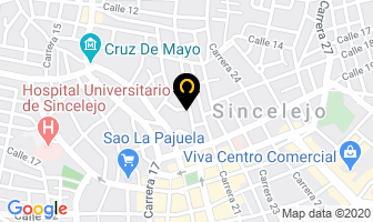Mapa de Restaurante Pollo Pan en Sincelejo