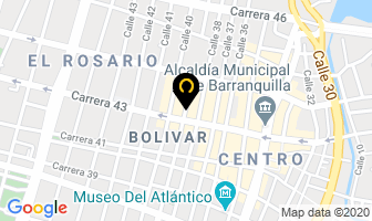 Mapa de Restaurante Pollo Ya en Barranquilla